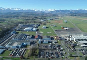 Terrain industriel clés en main Tarbes - A64 et TGV