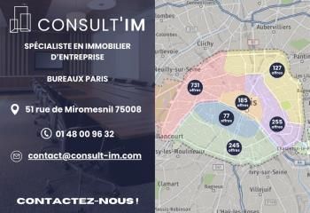 Location bureaux Paris 19 - Métro Ourcq et Crimée