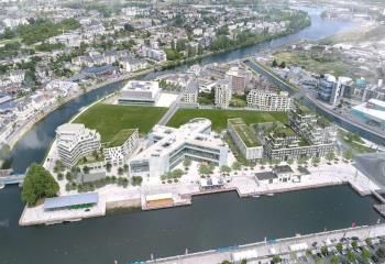 Location bureaux Caen - Proche Presqu'île, 33 places de parking