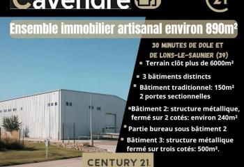 Vente bâtiment artisanal/industriel Dole - 30 min de Dole et Lons
