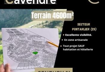 Terrain à vendre Pontarlier - Zone artisanale et proche de la gare