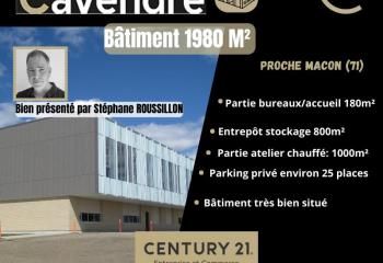Locaux d'activité à vendre proche Mâcon - 1980 m²