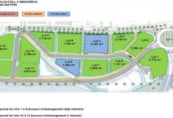 Terrain industriel à vendre Bédarieux - accès Béziers et Montpellier