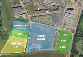 Terrain industriel à vendre Famars - accès A23 et A2