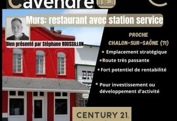 Murs restaurant avec station-service à vendre Chalon-sur-Saône