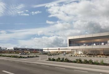 Location local d'activité Colmar - ZI Nord - Vitrines et porte sectionnelle