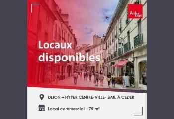Local commercial à louer Dijon centre-ville - Rue piétonne