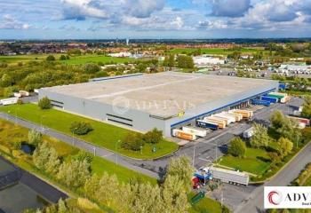 Entrepôt logistique double face à louer Carvin - Proximité A1 et A25