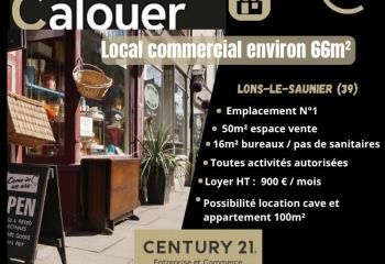 Local commercial à louer Lons-le-Saunier centre-ville