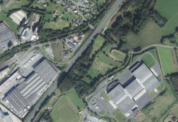 Terrain industriel Plaintel - accès voie rapide et Saint-Brieuc