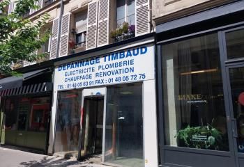 Location boutique Paris 11 - Métro Parmentier