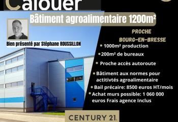 Location bâtiment agroalimentaire Bourg-en-Bresse - Proche autoroutes