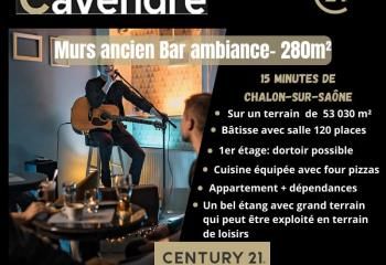 Murs bar à ambiance à vendre Louhans - Proche Chalon-sur-Saône