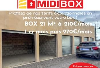 Box de 21 m² à louer Béziers - Zone industrielle Mercorent