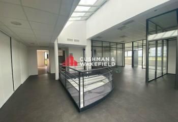 Vente immeuble bureaux Saint-Lys - Vue Pyrénées et parking