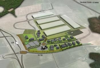 Terrain industriel à vendre Neuillé-Pont-Pierre - A28 et A10