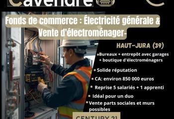 Fonds de commerce Électricité générale Oyonnax