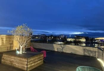 Location bureaux Rouen centre - Rooftop et accès autoroutes