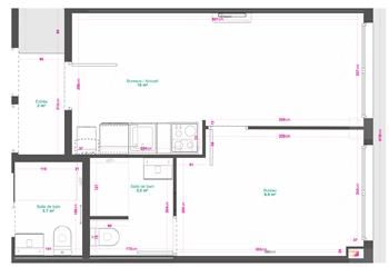 Location bureau - 32 m²