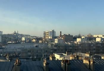 Vente bureau Paris 19 - Vue Sacré-Cœur, proche métro Belleville