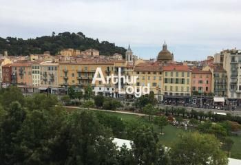 Location bureau Nice centre - Vue sur Coulée Verte, tramway et train