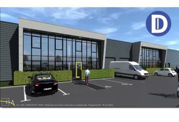 Local d'activité à louer Semécourt - Entrée zone Auchan