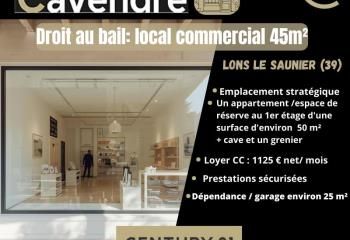 Location local commercial Lons-le-Saunier centre-ville