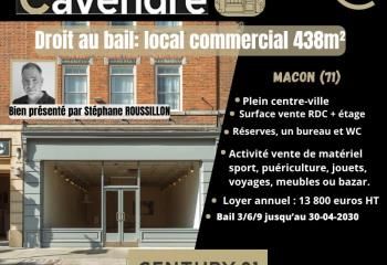 Location local commercial cœur de Mâcon
