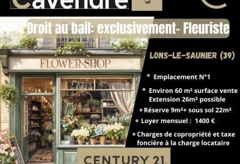 Location local commercial Lons-le-Saunier centre-ville