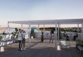 Bureaux neufs à vendre Lorient La Base - Vue mer et parkings