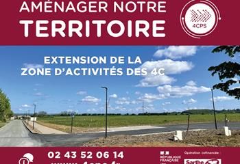 Terrain économique Conlie (72) - accès RD 304 et gare