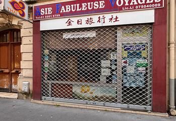 Location boutique Paris 13 - Double accès rue et cour