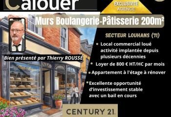 Boulangerie-pâtisserie murs Louhans