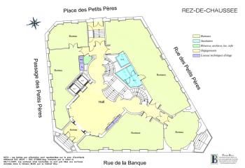 Location bureaux Paris 2 - Quartier Central des Affaires