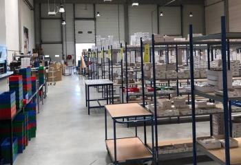 Location entrepôt Villeneuve-la-Garenne - Proche A86 et RER C