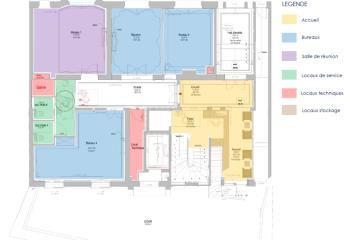 Location bureaux Paris 17 - Entre Parc Monceau et Place Pereire