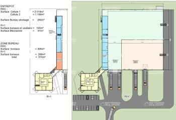 Location entrepôt Brebières - Parc Horizon 2000