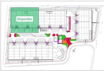 Location entrepôt logistique Classe B Saint-Quentin-Fallavier - Proximité A43