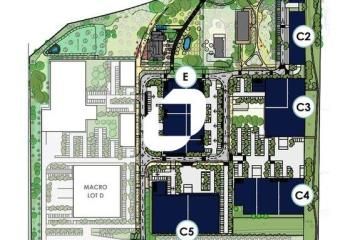 Terrain constructible Décines-Charpieu - accès A42, Tram et Bus