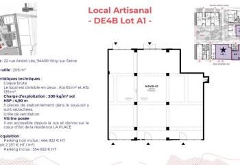 Local d'activité à vendre Vitry-sur-Seine - Quartier La Gare des Ardoines