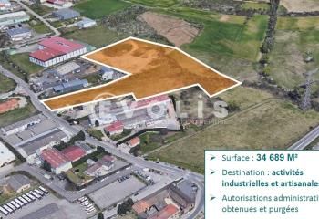 Terrain industriel à vendre Saint-Laurent-d'Agny - accès autoroutes Lyon et Saint-Étienne