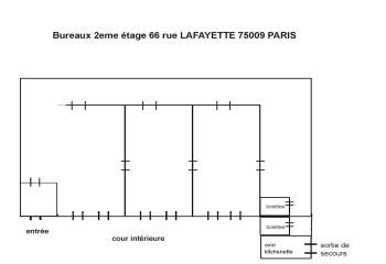 Location bureau Paris 9 - Proche transports