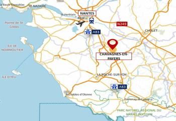 Location entrepôt logistique Classe A Chavagnes-en-Pailliers - Proximité A83, A87