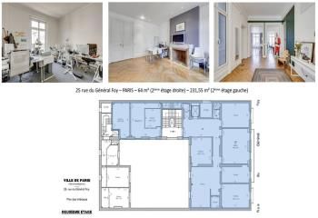 Location bureaux Paris 8 - Proche gare Saint-Lazare et Villiers