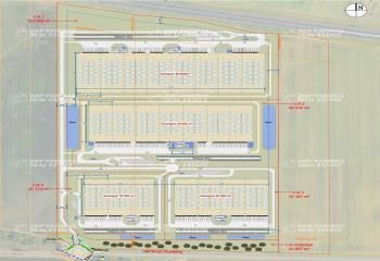 Projet d'entrepôts logistiques Classe A à louer Bagneaux - Projet sans PC