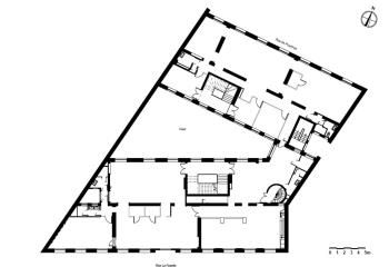 Bureaux en duplex à louer Paris 9 - Proche Opéra