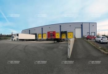 Location entrepôt classe A 1000 m² non divisibles Castelnau-d'Estrétefonds