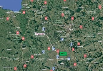 Location local d'activité Toury - Projet logistique 85 996 m²