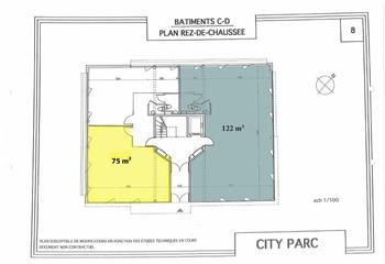 Location bureaux Metz Technopôle - Proche parking et vitrine