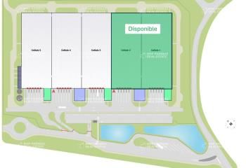Plateforme logistique Classe A à louer Toury - Proche autoroutes